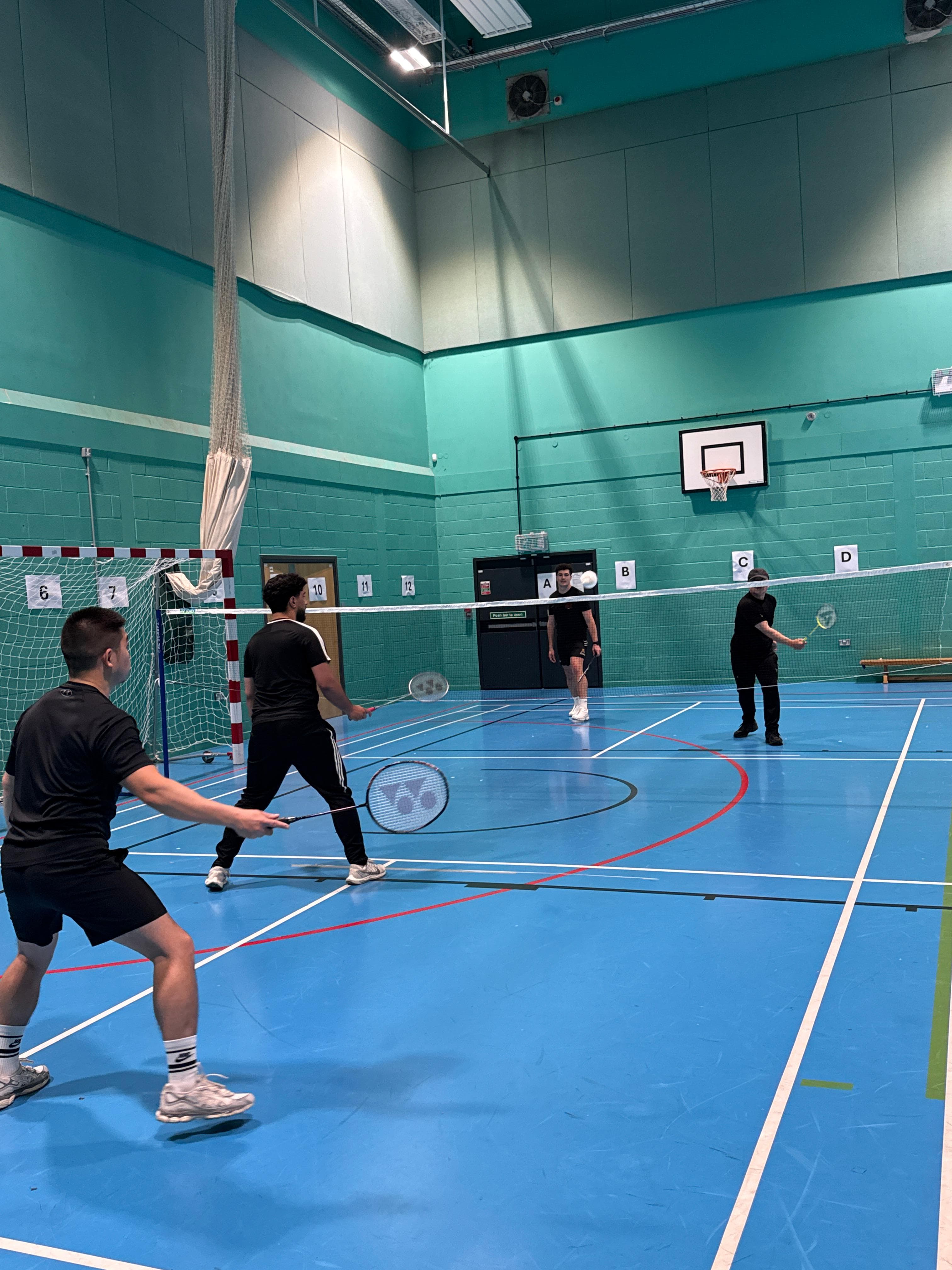 Group of players at an Angel Wings session, Birmingham